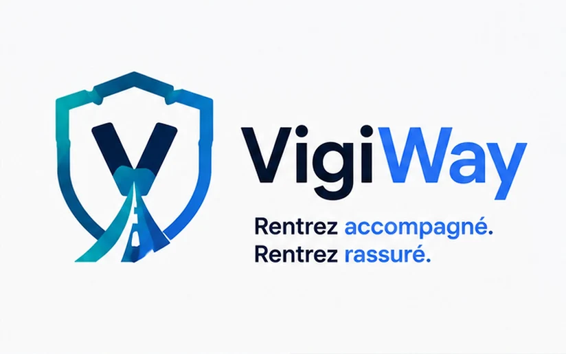Logo VigiWay : Rentrez accompagné, rentrez rassuré